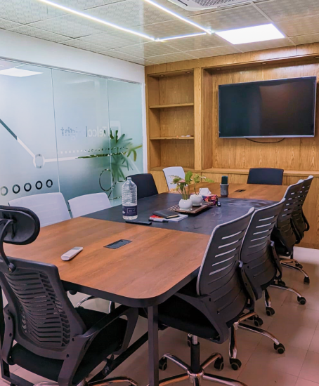 The meeting room